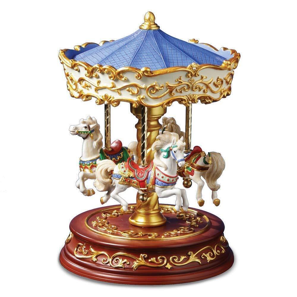 8009 Heritage 3-Horse Rotating Carousel